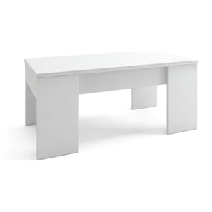 Mesa de centro elevable Vita Blanco Artik (Blanco Mate)