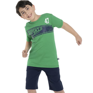 Camiseta infantil de manga corta Bienvenidos