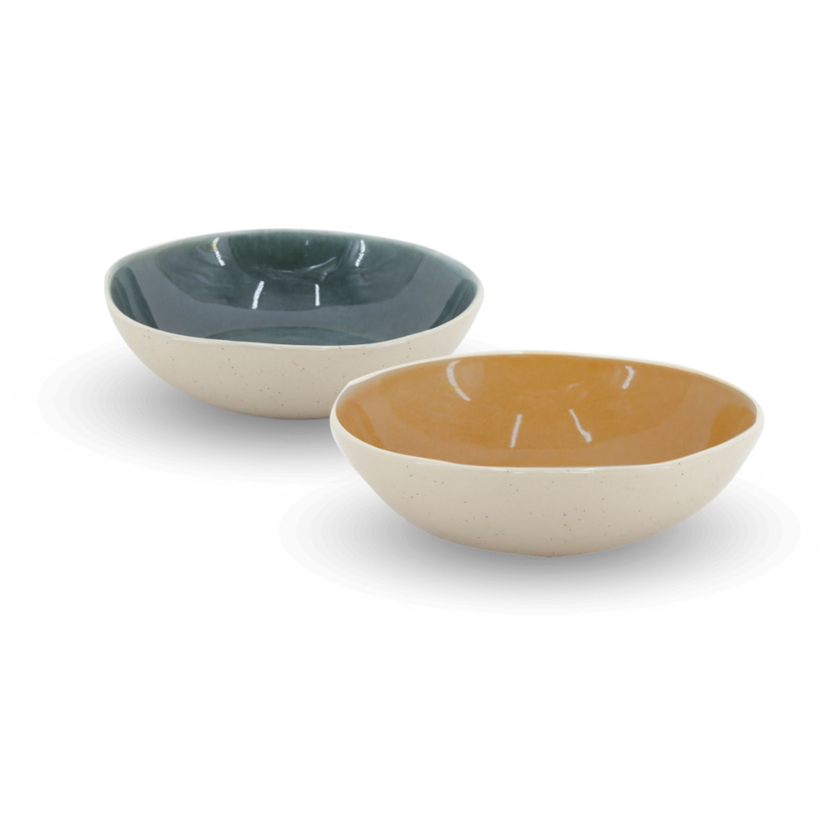 Lot de 6 assiettes creuses, CORALIA