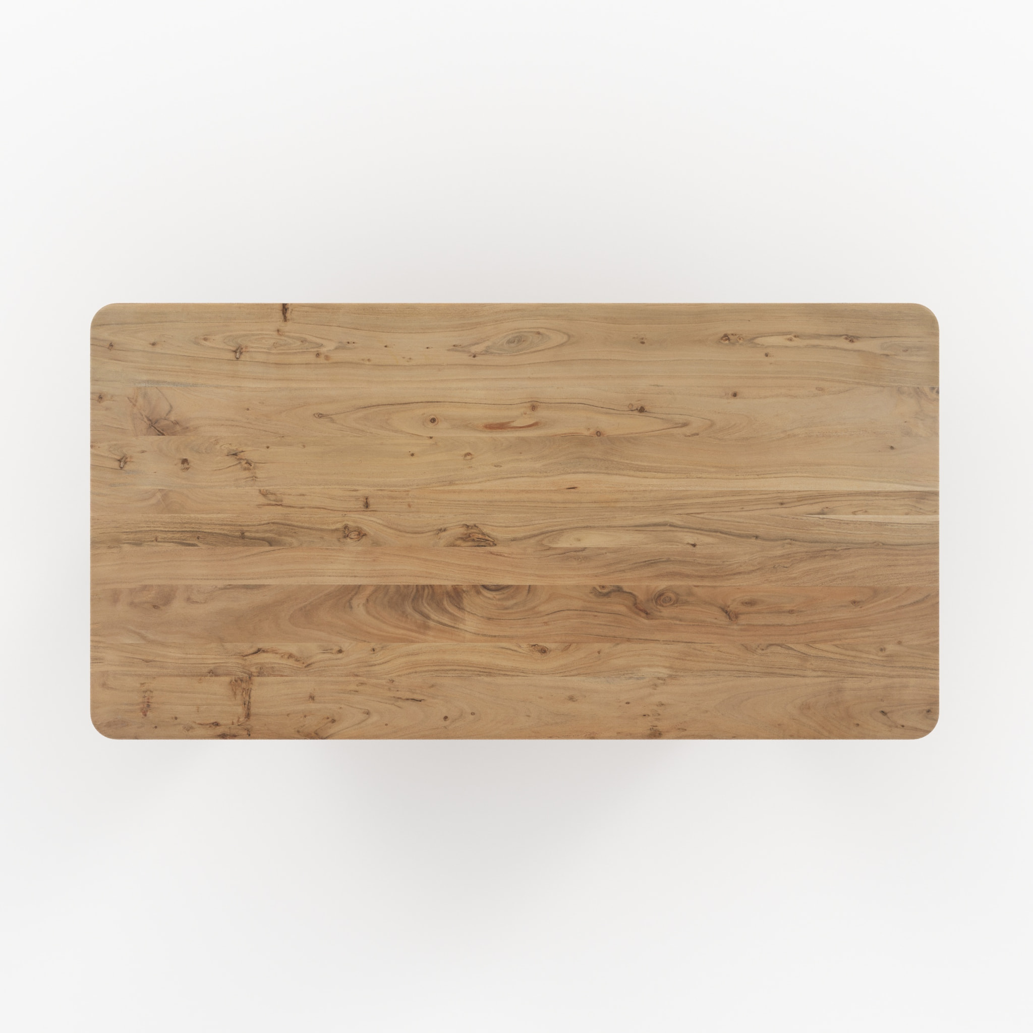 Table rectangulaire en bois d'acacia 6 personnes - Andrea