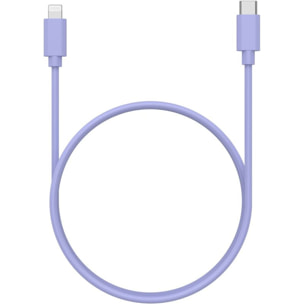 Câble Lightning ESSENTIELB 1M vers lightning violet