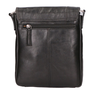 Borsa a tracolla unisex In Vera pelle Made in India 19,5x23,8x3 cm