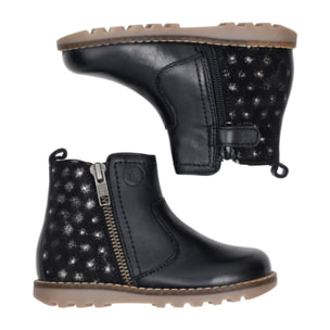 Botin de piel natural