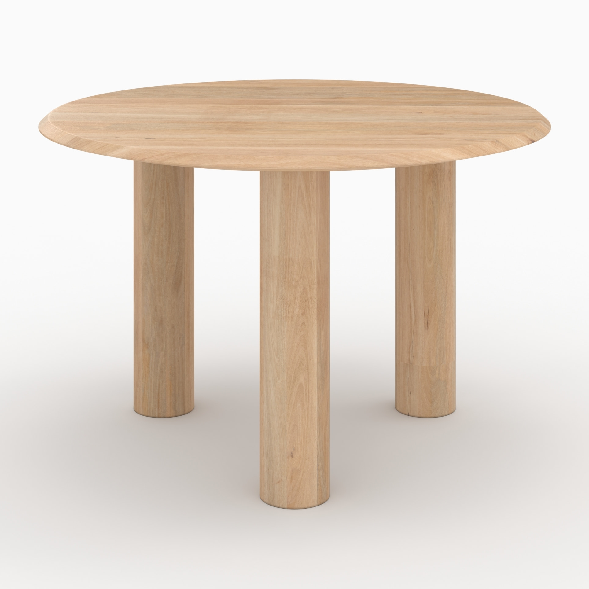 Table ronde en bois de manguier 4 personnes - Sacha