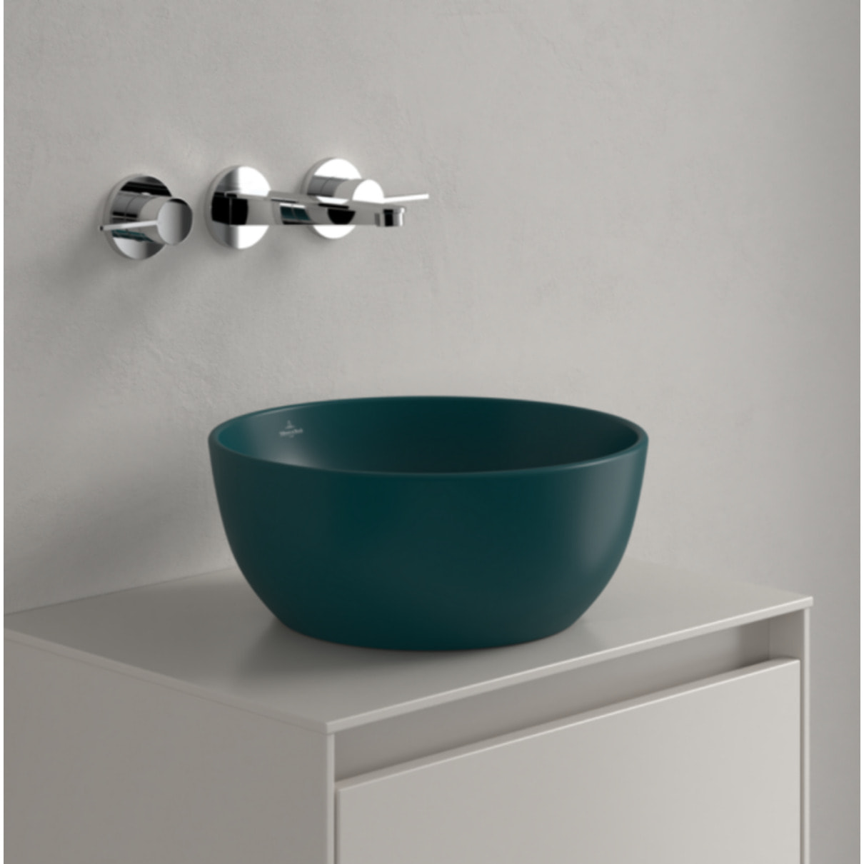 Vasque ronde à poser Artis 32,5cm Vert Teal