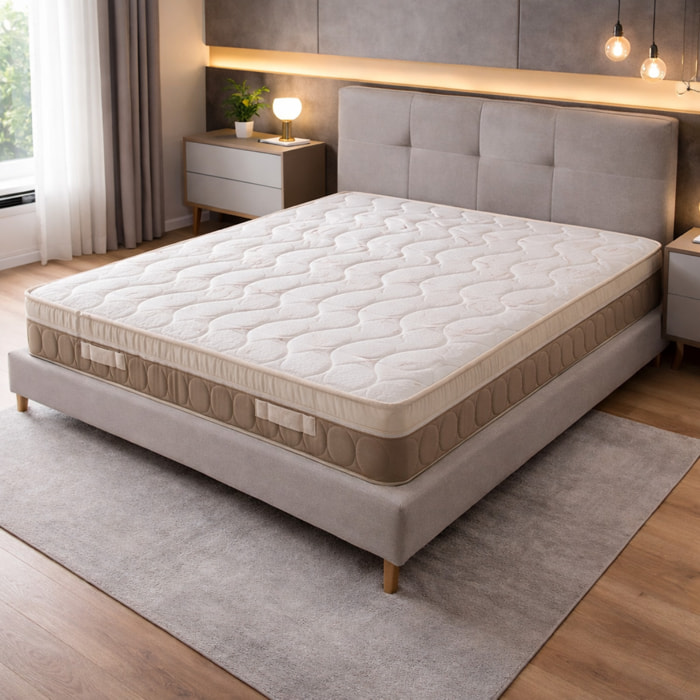 Materasso Giove Matrimoniale Memory H30 Sfoderabile 160x200 (Tessuto UltraSoft - Antiacaro - Anallergico - Antibatterico - Ergonomico)