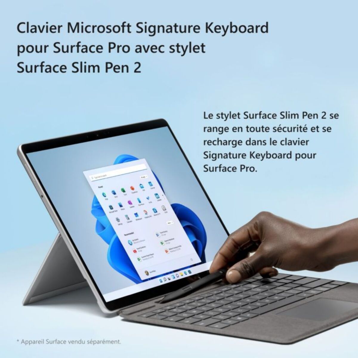 Clavier MICROSOFT Signature - Forest avec stylet