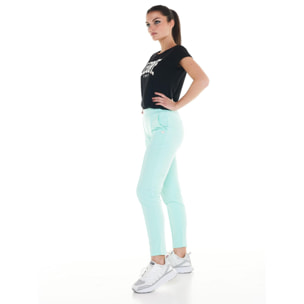 Joggers da donna con costina Basic