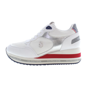 Sneakers U.S. Polo Assn White Silver