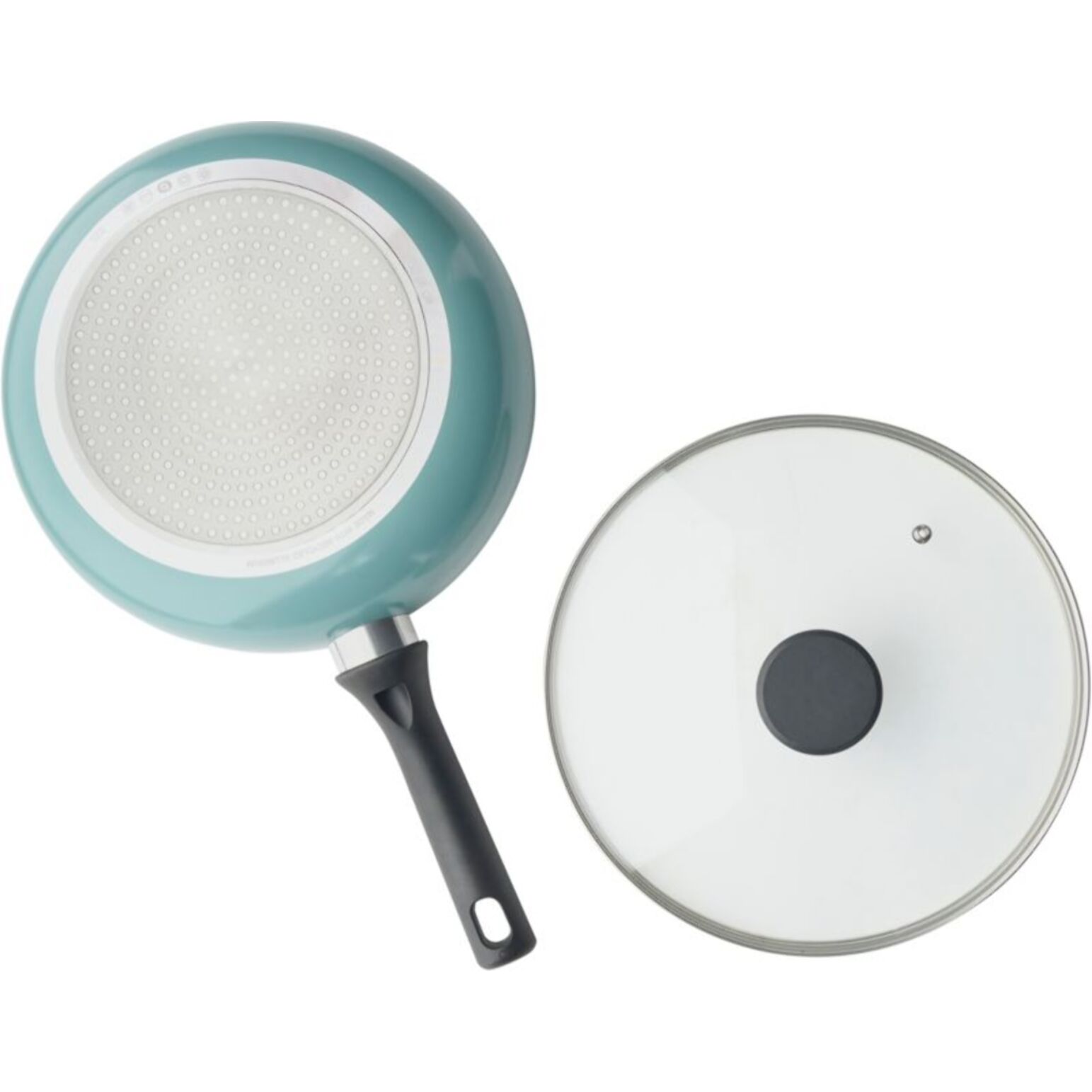 Sauteuse ESSENTIELB 28cm avec couvercle vert