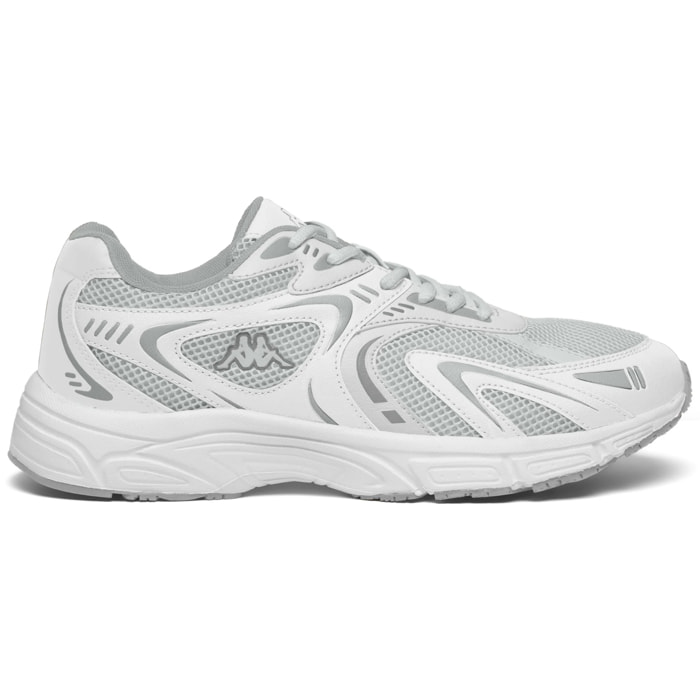 Kappa - Zapatillas Hombre Mujer Blanco - Logo Keem