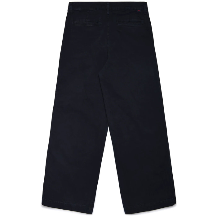 Pantaloni Robe di Kappa Donna Blu Yoko Peached Gabardine Blu