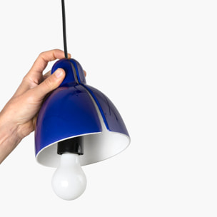 VENICE Lampe suspension bleu cobalt