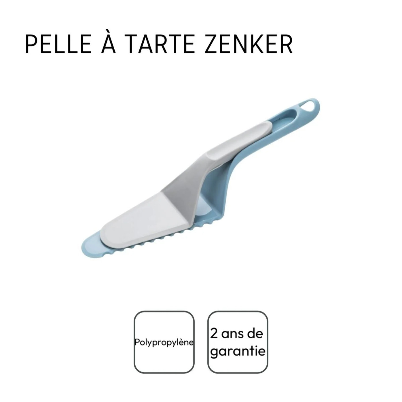 Pelle à tarte 2 en 1 28 cmZenker Sweet Sensation