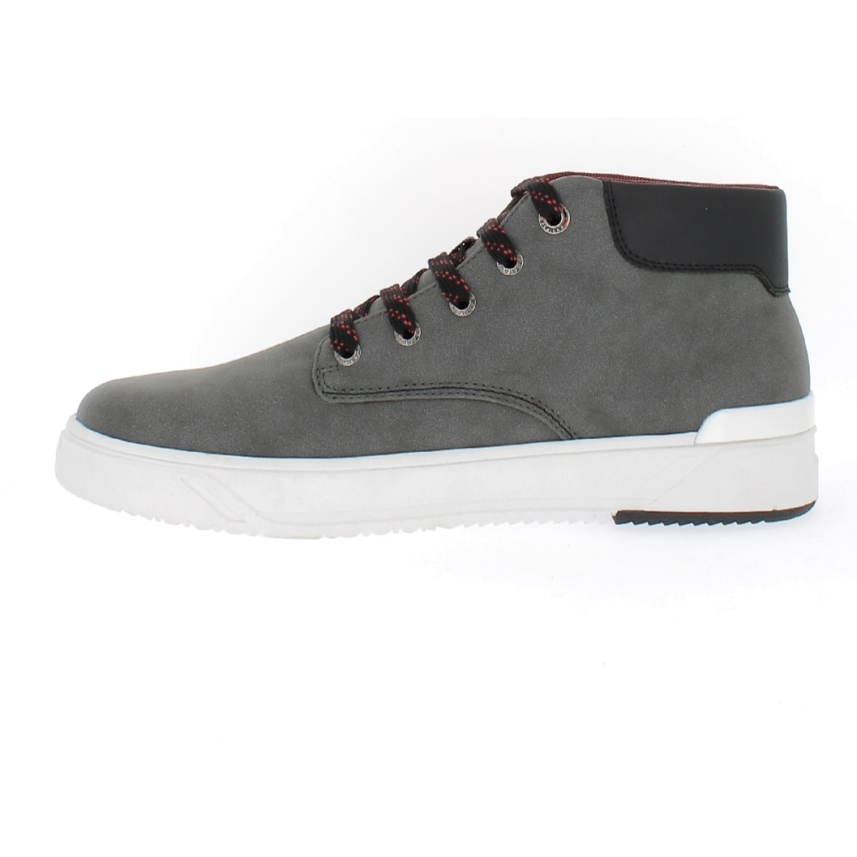Armata di Mare Scarpe Uomo Sneakers Mid Stringate con Soletta Rimovibile in Memory Foam AMU W23D431 Grey