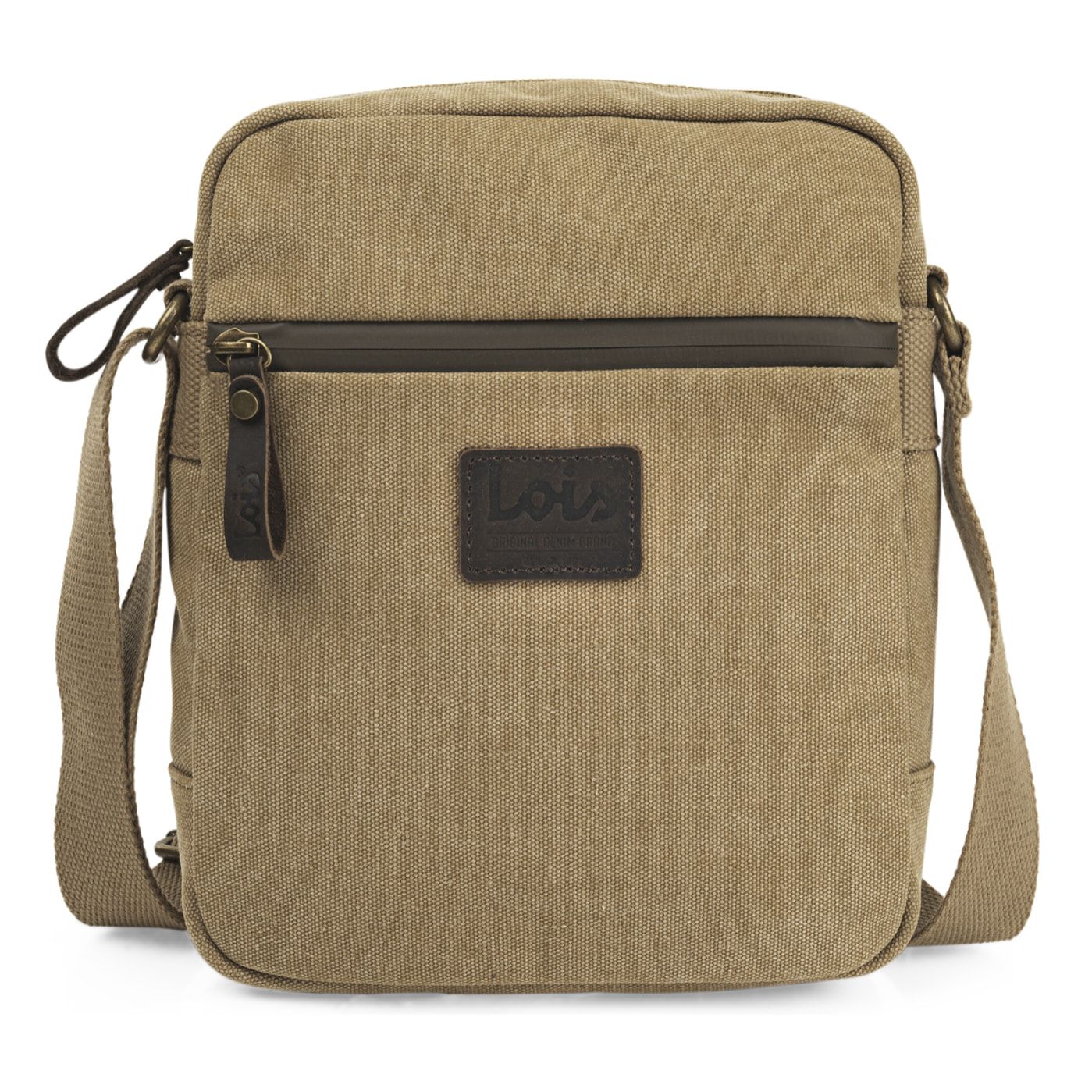 Bandolera Hombre Textil Lois Hubbard Camel