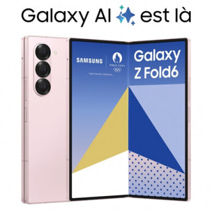 Smartphone SAMSUNG Galaxy Z Fold6 Rose 256Go