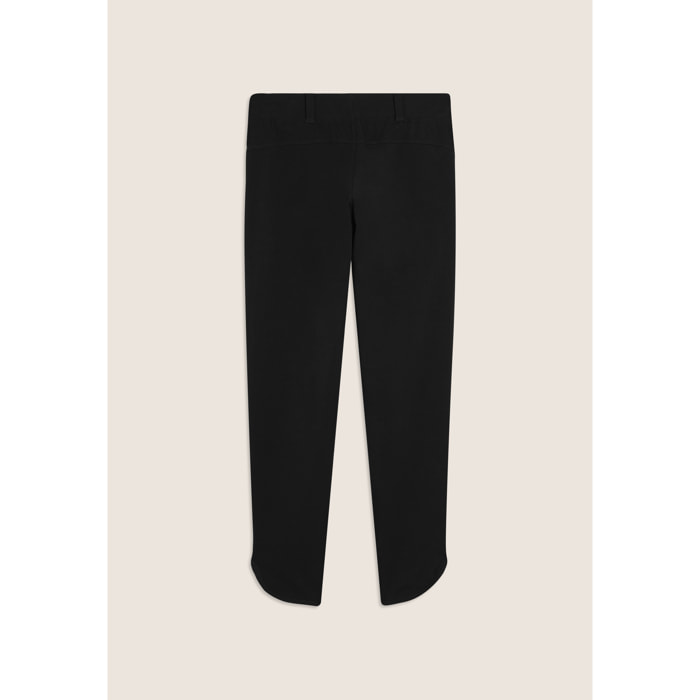 Pantaloni Sportivi Slim con Passanti e Coulisse