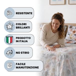 COMPLETO LETTO INFINITY - 100% Microfibra