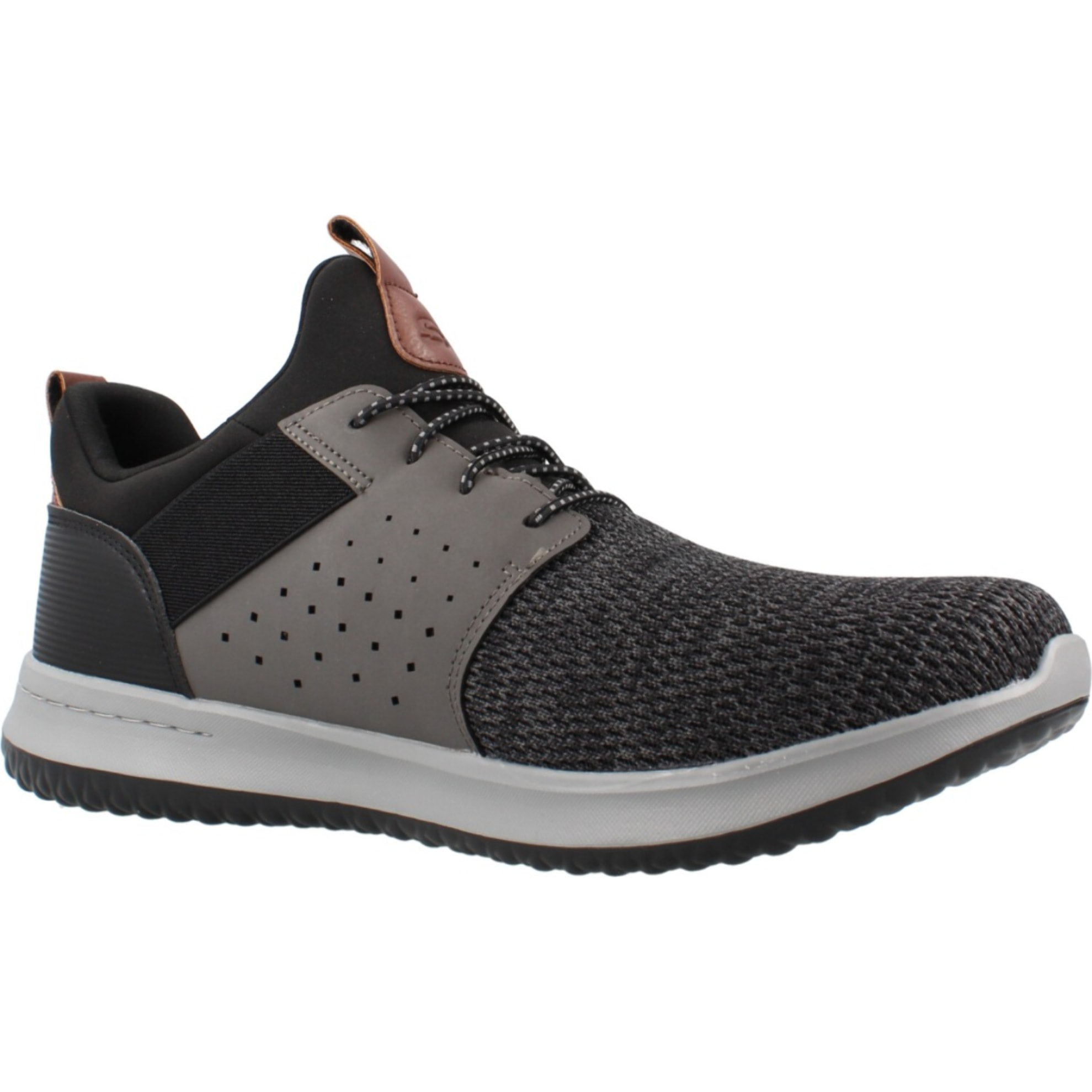 Sneakers De  Hombre 65474s Negro