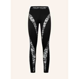 PHILIPP PLEIN Multicutting Leggings Lace
