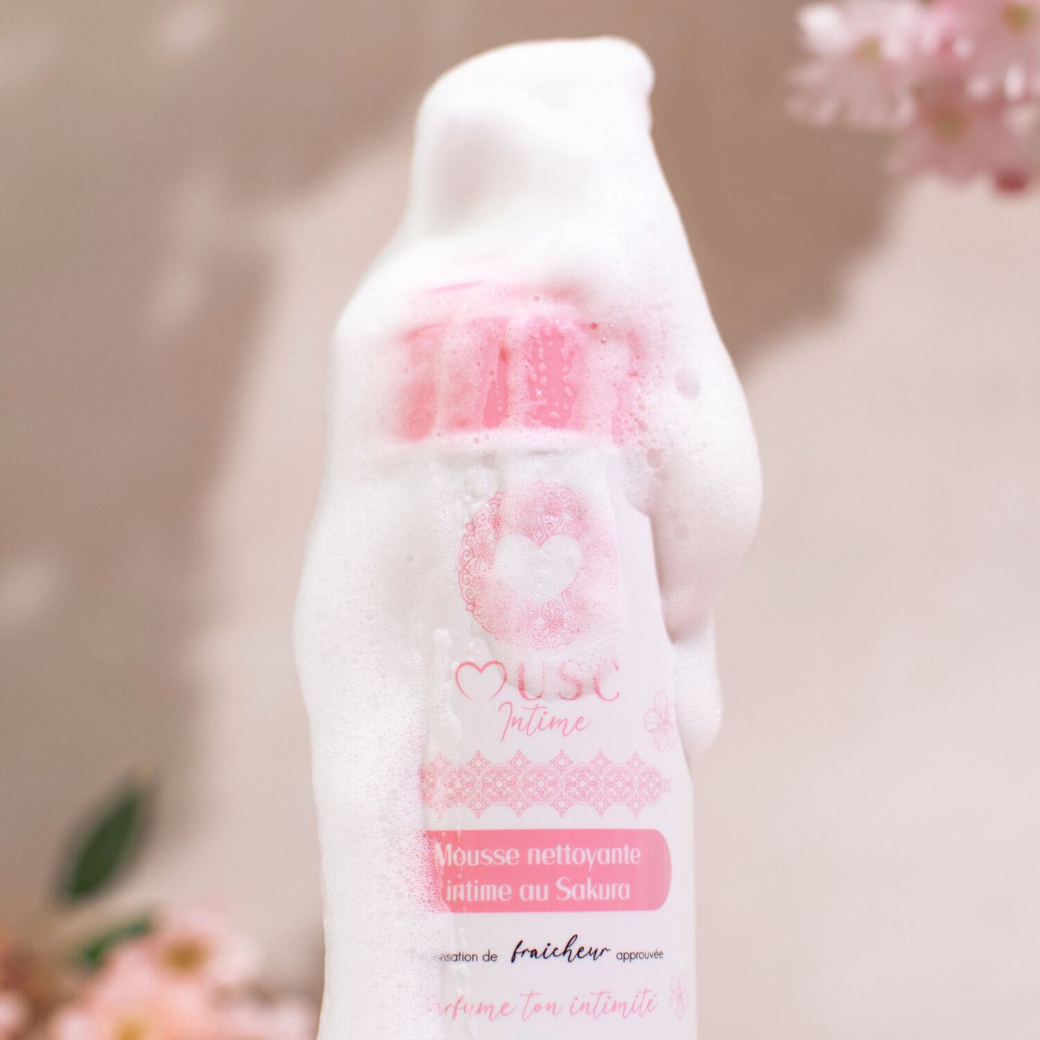 Fleur de Sakura - Mousse Nettoyante Intime 150 ml