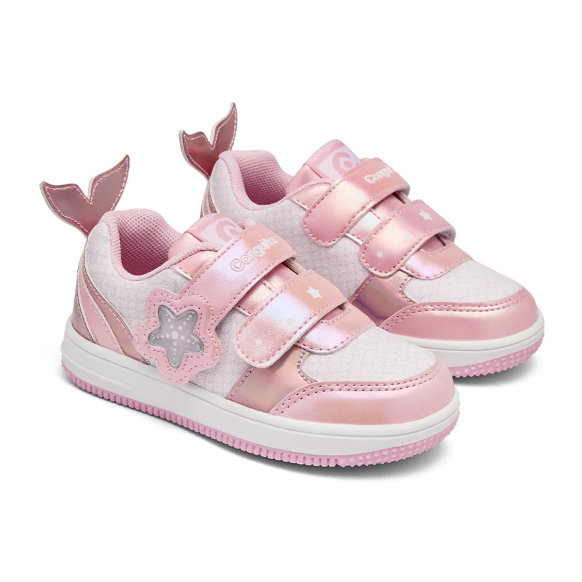 Zapatillas de Niña  con Cierre Adherente