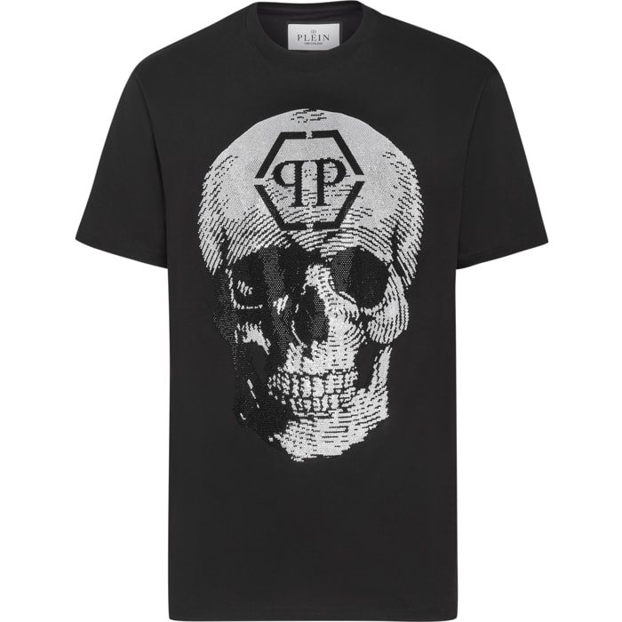 PHILIPP PLEIN T-Shirt Round Neck SKULL