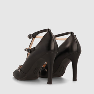 ZAPATOS DE SALÓN NEGROS REYERO-TP