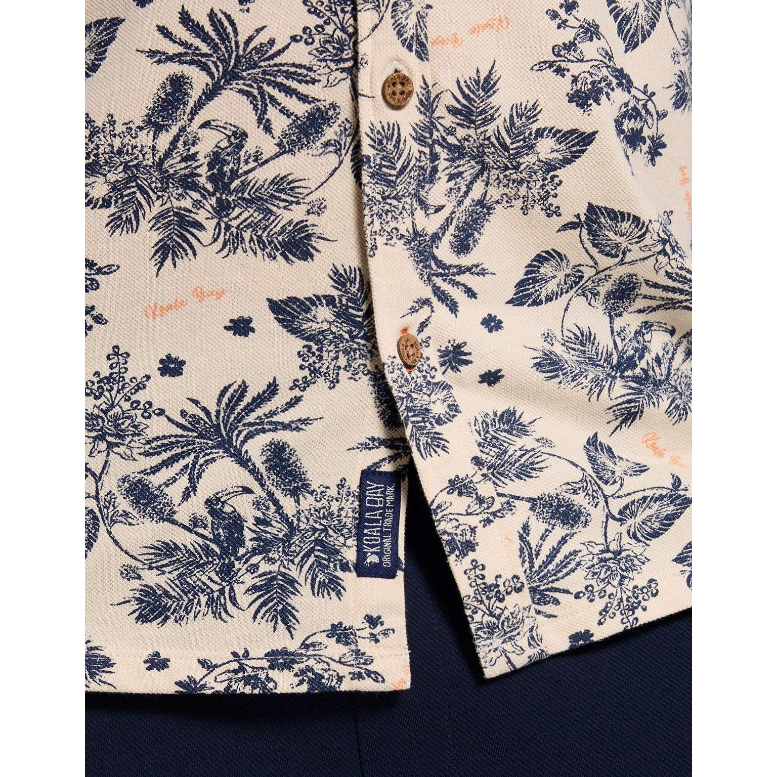 Camisa Manga Corta Beige - Tryndamere