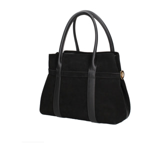 Borsa a mano da donna Made in Italy - Modello Lumina Lux - 100% pelle - 28.0 x 20.0 x 13.0 cm