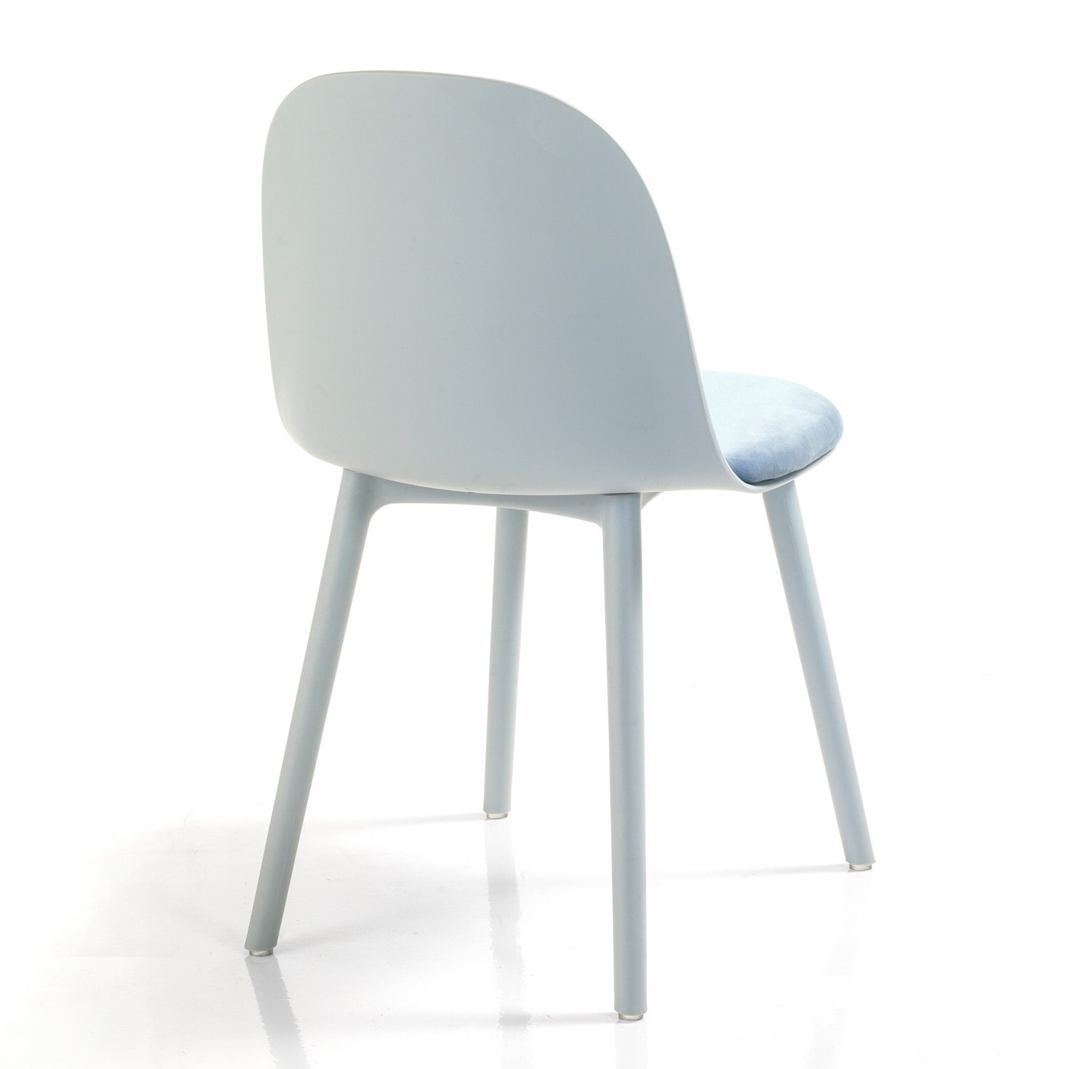 Tomasucci Lot de 4 Chaises JADE BLEU CLAIR