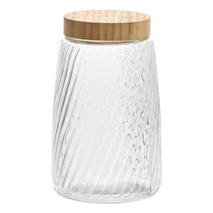 Bocal Striva rond 1,7L transparent