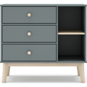 Commode enfant 3 tiroirs en bois - ELISE