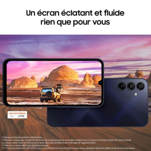 Smartphone SAMSUNG Galaxy A15 128Go Bleu nuit 4G