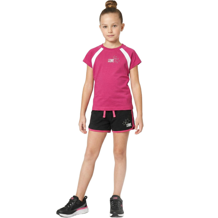 Conjunto de camiseta y pantalón corto para niña de la marca Light