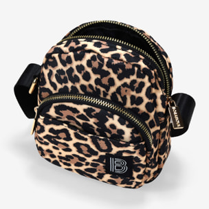 Bolso bandolera leopardo para móvil