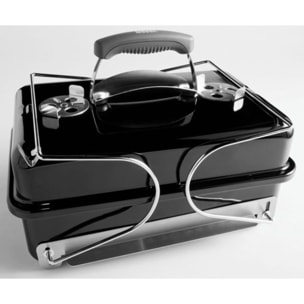 Barbecue charbon WEBER Go anywhere Black à poser 42 sm