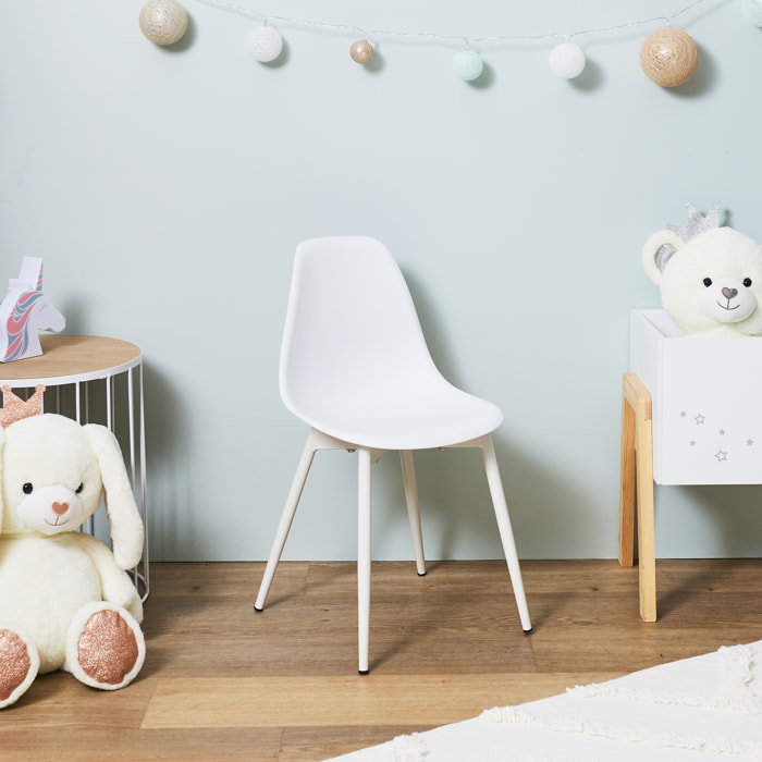 CHAISE ENFANT LINA BLANC