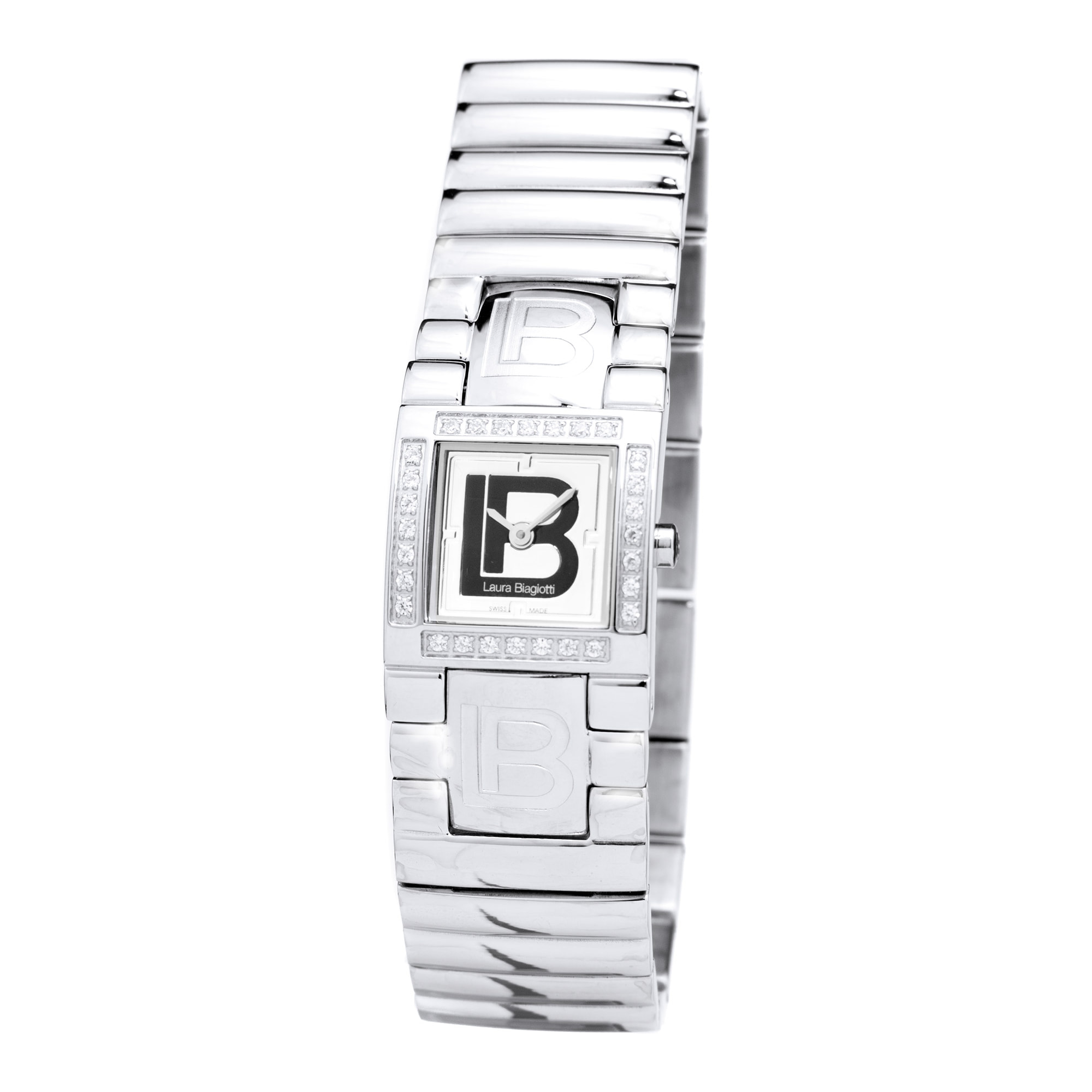 Reloj Laura Biagiotti LB0005L-PLATA Mujer Analogico Cuarzo con Correa de Acero