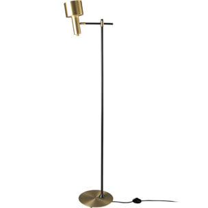 Lámpara de pie Angel Cerda aluminio y acero inoxidable 50x30x164cm