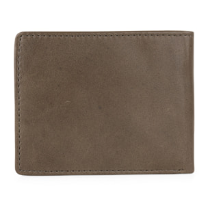Cartera Hombre Piel Lois Elk Marron Oscuro