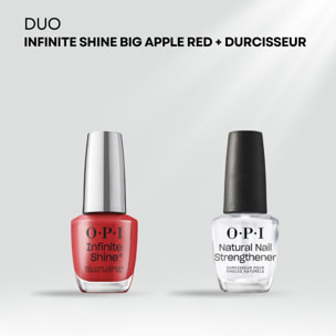 Duo Base Coat et Durcisseur - 15ml Infinite Shine - Big Apple Red -15ml