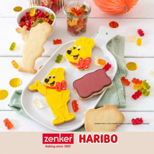 Lot de 3 emporte-pièces oursons en inox Zenker Haribo