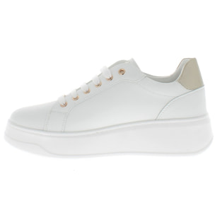 Armata di Mare Scarpe Donna Sneakers Basse con Soletta in Memory Foam AMD S51H31 White
