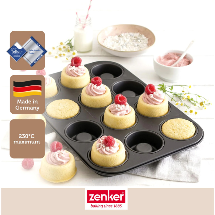 Moule 12 babas au rhum Zenker Spécial Créative