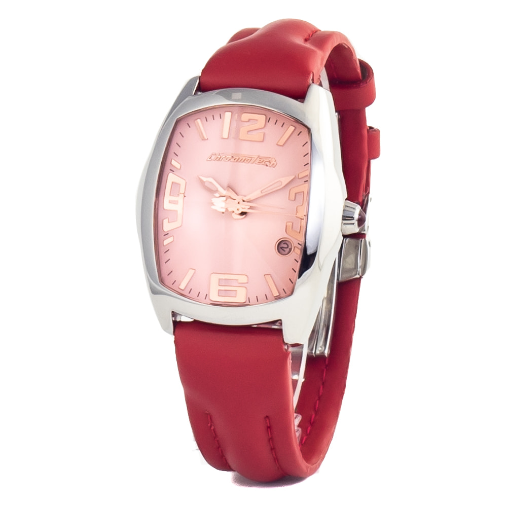 Reloj Chronotech CT7588L-04 Mujer Analogico Cuarzo con Correa de Piel