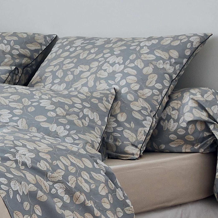 Taie d'oreiller au style cocooning - Gris
