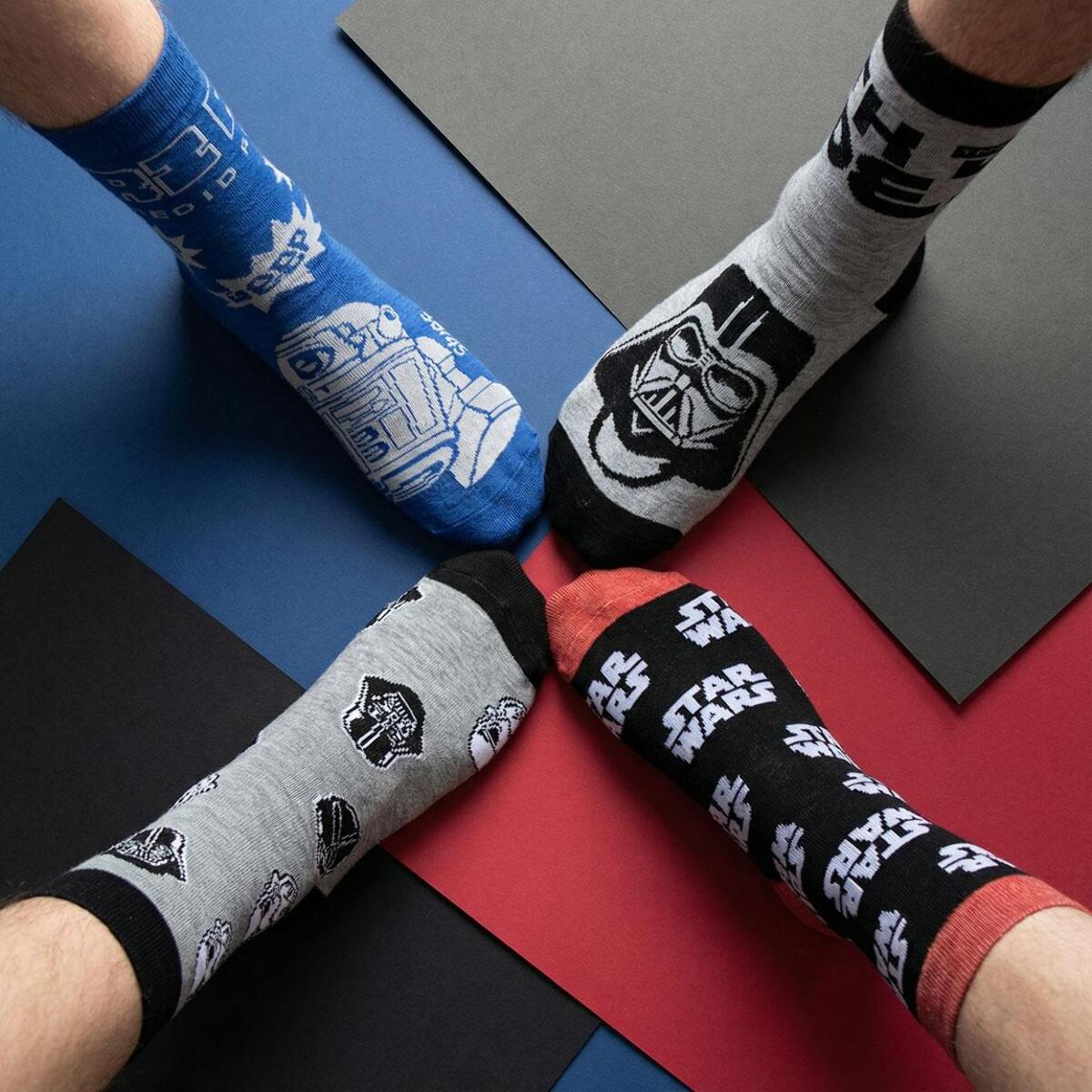 Pack 12 Calcetines Star Wars - Multicolor - Talla 38-45