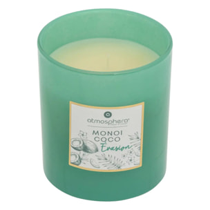 Bougie parfumée Maël 190g pot verre monoï coco